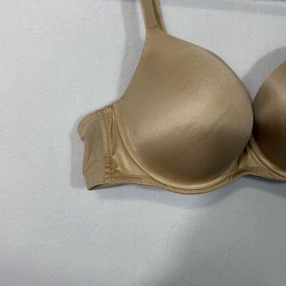 NEW Cacique Lane Bryant Nude Cafe Mocha Boost Underwire Balconette Bra Size 46C - Picture 8 of 9